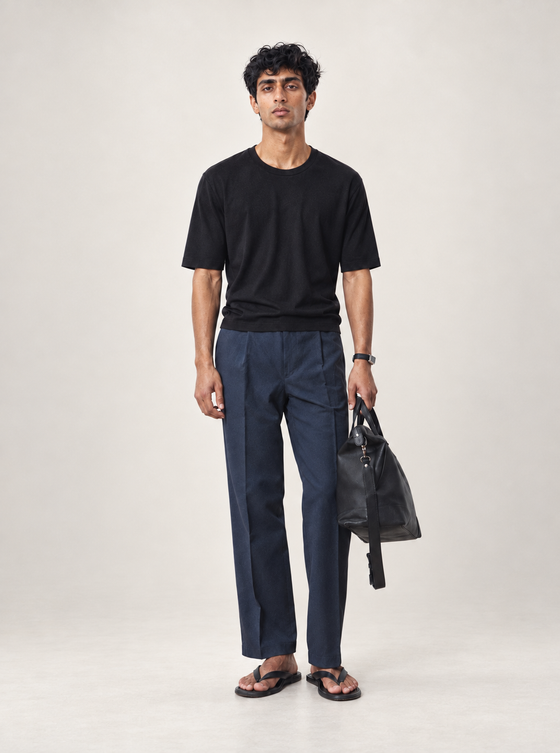 Men's Signature Merino T-Shirt — Midnight