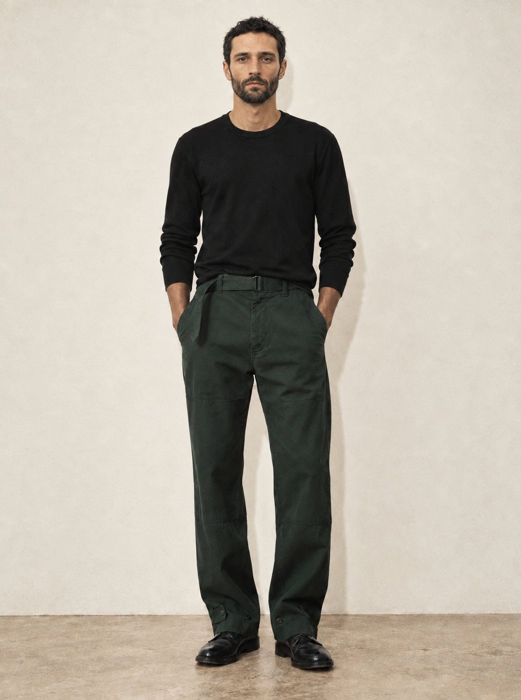 Men's Signature Merino Long Sleeve — Midnight