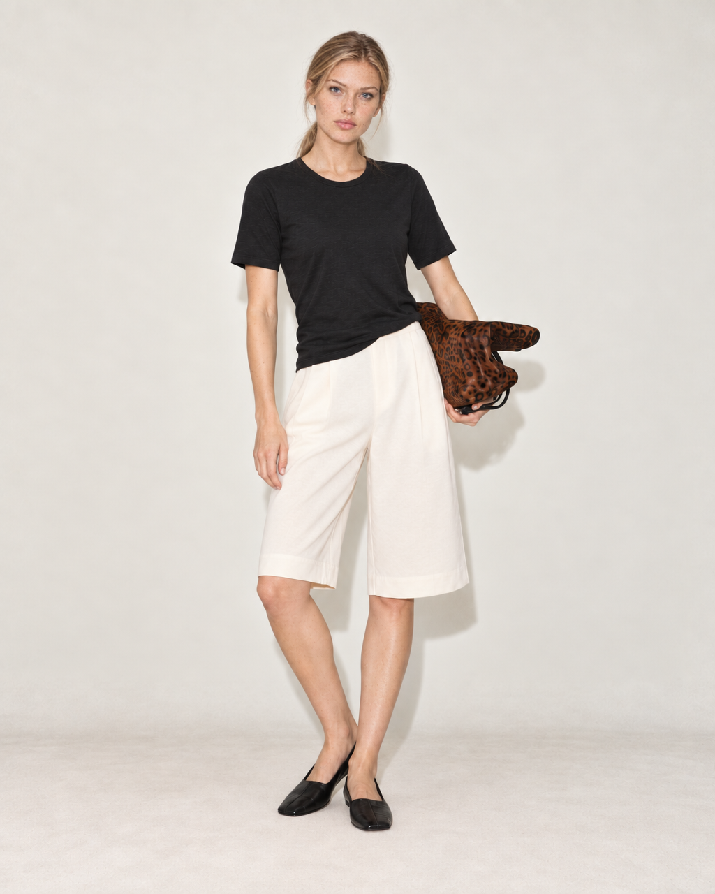 Women's Signature Merino Blend T-Shirt — Midnight