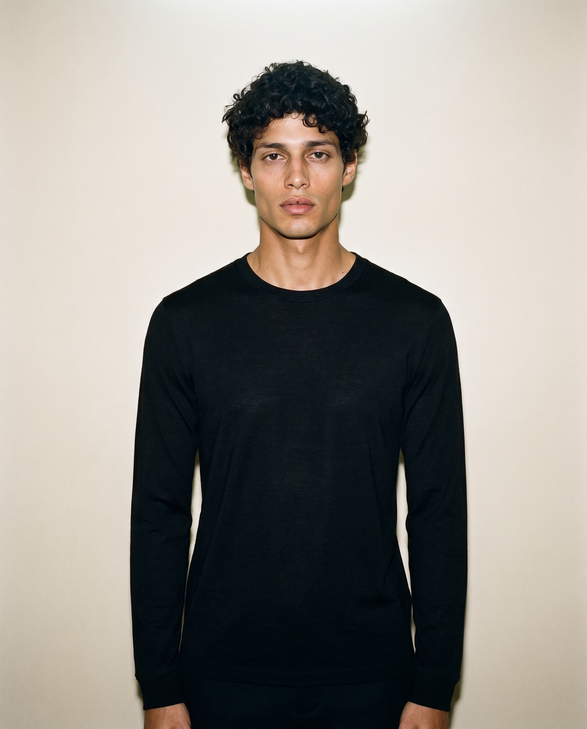 Men's Signature Merino Long Sleeve — Midnight