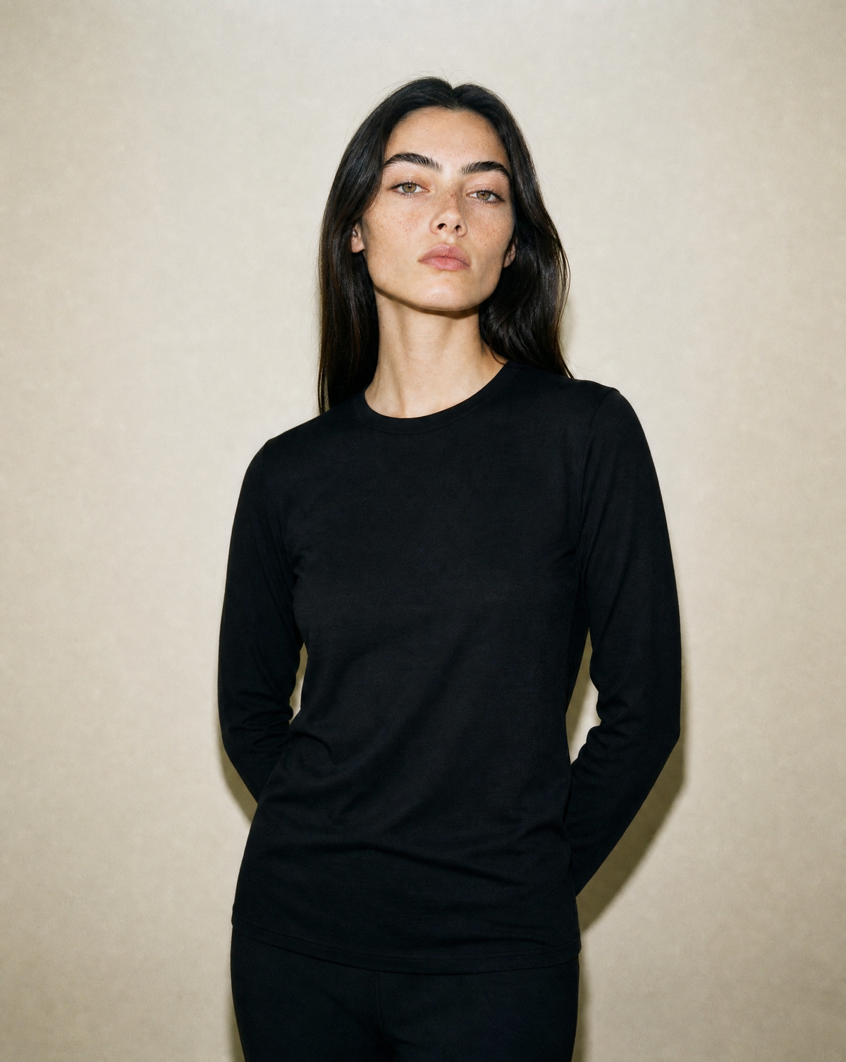 Women's Signature Merino Long Sleeve — Midnight